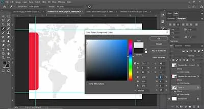 اصول طراحی کارت ویزیت در فتوشاپ