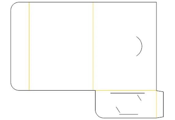 چاپ فورلدر تبلیغاتی