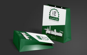 نمونه چاپ ساک دستی صنعتی و شاپینگ بگ ماشین آلات صنعتی نازفر